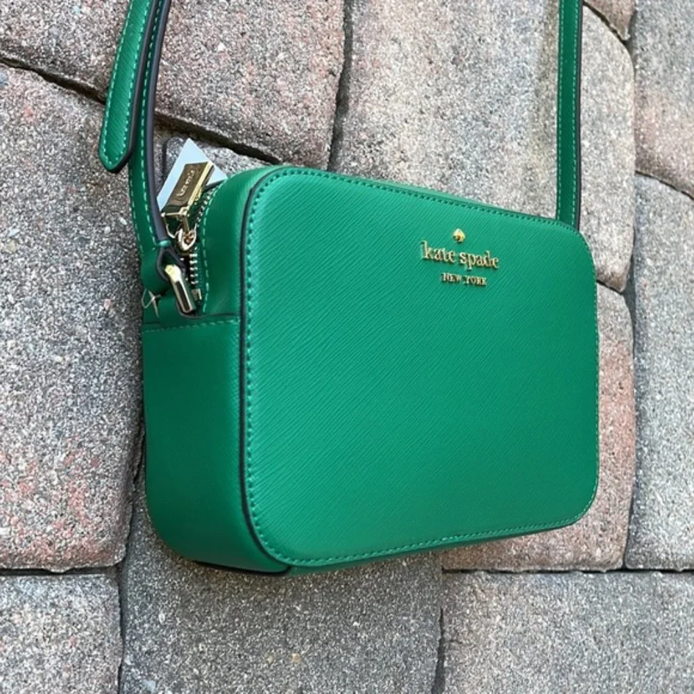 Kate Spade Staci Mini Camera Bag Wintergreen - Picture 11 of 16